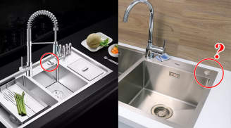 Lỗ tròn cạnh bồn rửa bát có tác dụng quan trọng này, bấy lâu nay sử dụng mà tôi không biết