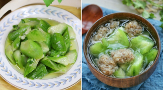 Mẹo xào mướp, nấu canh mướp không bị thâm đen