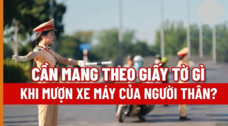 Vợ chồng, anh em trong nhà đi xe của nhau nhớ mang theo 3 loại giấy tờ này: Nếu không sẽ bị phạt nặng