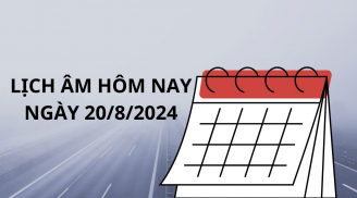 Lịch âm hôm nay, lịch vạn niên ngày 20/8, cẩn thận nhất việc đi xa