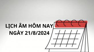 Xem lịch âm hôm nay lịch vạn niên ngày 21/8, cẩn thận những việc này kẻo đại họa