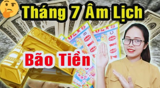 8 ngày cuối tháng 7 âm: 3 tuổi Tiền-Tình viên mãn, của nả đổ về chật két