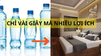 Khi nhận phòng nhà nghỉ khách sạn, nhớ ném ngay chai nước vào gầm giường. Bạn sẽ tiếc nếu không làm điều này