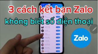 Zalo có 1 tính năng đặc biệt, bật lên kết bạn thỏa mái, không cần có số điện thoại