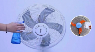 3 cách rửa quạt không cần tháo lồng quạt: Phụ nữ cũng làm ngon ơ