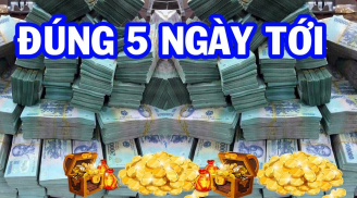 5 ngày cuối tháng 8 dương: 3 tuổi phất lên vù vù, 1 tuổi Đại Cát Đại Lộc tiền như nước