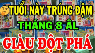 Đúng 0h ngày 1/8 âm lịch: 3 tuổi thiện lương hưởng lộc, Tiền-Tình-Danh rực rỡ