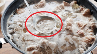 2 loại bọt phải hớt bỏ, 3 loại bọt nên giữ lại khi nấu ăn, là những loại bọt nào?