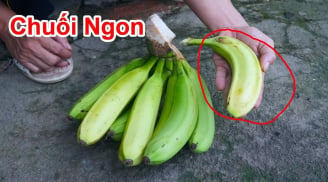 Người bán hàng không bao giờ nói: Mua chuối chọn quả cong hay quả thẳng thì ngon?