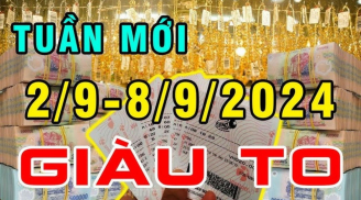 Tuần mới (2/9-8/9): 3 con giáp Đại Tài Đại Lộc, tiền của tăng tiến không ngừng