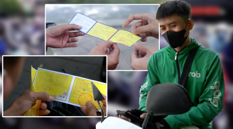 Người dân đi xe máy không mang theo Bảo hiểm bắt buộc, CSGT có thổi phạt không?