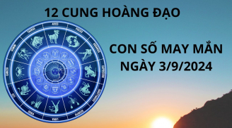 Tử vi ngày 3/9, chọn con số may mắn, số đẹp rước tài rước lộc giàu có cho 12 cung hoàng đạo