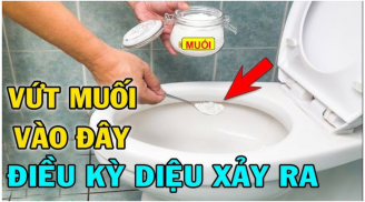 Đổ nắm muối xuống cống điều kỳ diệu xảy ra: Biết lý do ai cũng muốn làm theo