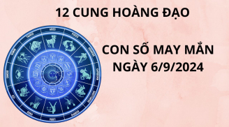 Tử vi ngày 6/9, con số may mắn, số đẹp thu hút tài lộc giàu có cho 12 cung hoàng đạo