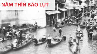 Năm Thìn bão lụt: Trước bão Yagi, có 2 trận bão lũ lịch sử từng xảy ra ở nước ta đúng năm Giáp Thìn