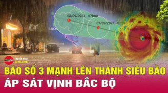 Thông báo khẩn: Siêu bão Yagi có thể được nâng lên mức Thảm Họa 3 tỉnh cho học sinh nghỉ học