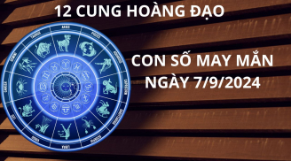 Tử vi ngày 7/9, con số may mắn số đẹp rước tài đón lộc cho 12 cung hoàng đạo