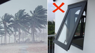 Tại sao không mở hé cửa, cửa sổ khi có gió bão để giảm áp suất không khí, hạn chế vỡ kính, tốc mái?