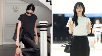 Chiếc chân váy 'quốc dân' khiến Hà Tăng và Kim Ji Won mê mẩn, diện kiểu gì cũng xinh