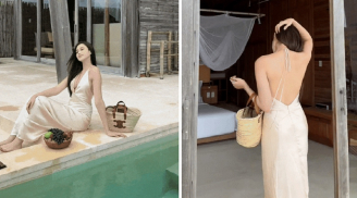 Đỗ Hà khoe vẻ gợi cảm quyến rũ trong chiếc váy lụa, dân tình rần rần khen ngợi