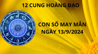 Tử vi ngày 13/9 con số may mắn, số tài lộc cho 12 cung hoàng đạo