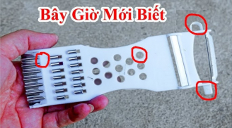 6 công dụng đặc biệt của chiếc dao bào, ai không biết quá tiếc