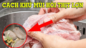 Thịt lợn mua về bị hôi đừng vứt đi: Thả thứ này vào luộc cùng, thịt thơm ngon chất lượng