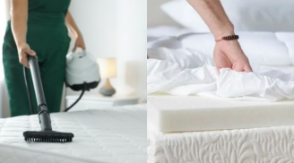 Cách làm sạch đệm ngay tại nhà mà không cần thuê thợ chuyên nghiệp, cũng không cần giặt