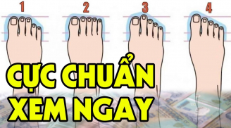 Tướng bàn chân của người cả đời đi trong nhung lụa: Ai có 1/3 cũng cả đời tiêu không hết của