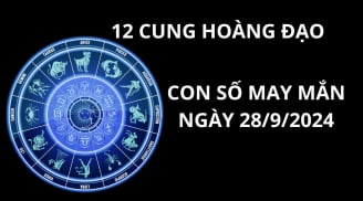 Tử vi 12 cung hoàng đạo ngày 28/9, con số may mắn giúp 12 cung hoàng đạo giàu có rước tài lộc