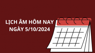 Xem lịch âm hôm nay lịch vạn niên ngày 5/10, làm ngay việc này để gặt hái thành công