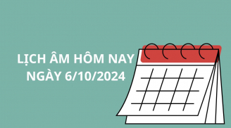 Xem lịch âm hôm nay lịch vạn niên ngày 6/10, một ngày tốt lành cho người cầu tài cầu lộc giàu có