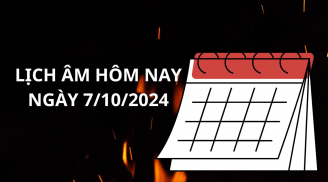 Xem lịch âm hôm nay lịch vạn niên ngày 7/10, chú ý những việc này để gặt hái thành công may mắn