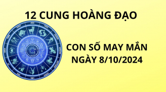 Tử vi ngày 8/10, con số may mắn cho 12 cung hoàng đạo phát tài giàu có