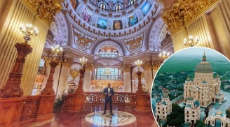 Tòa lâu đài dát vàng nghìn tỷ lớn nhất Đông Nam Á, chủ nhân làm 1 nghề đặc biệt