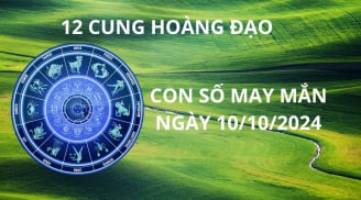 Tử vi ngày 10/10, chọn số may mắn số đẹp cho 12 cung hoàng đạo có ngày vui vẻ, khởi sắc làm giàu