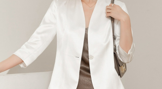 5 kiểu áo vest lụa được chị em yêu thích hiện nay