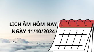Lịch âm hôm nay lịch vạn niên ngày 11/10 xem ngay tuổi xung tuổi hợp và việc nên không nên làm