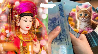 18 ngày cuối cùng tháng 10 Dương: 3 tuổi Thánh Mẫu cho lộc tiền vào chật két