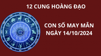 Tử vi ngày 14/10, con số may mắn số đẹp chiêu tài rước lộc giúp 12 cung hoàng đạo giàu có đổi đời