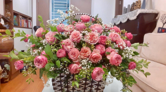 Những cách cắm lẵng hoa tươi đơn giản, chúc mừng 20/10