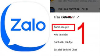 Zalo có chức năng này ẩn nhanh tin nhắn trên điện thoại và máy tính, không lo bị lộ, tránh bị đọc trộm