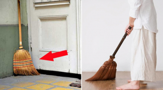 4 vị trí trong nhà tuyệt đối không đặt chổi