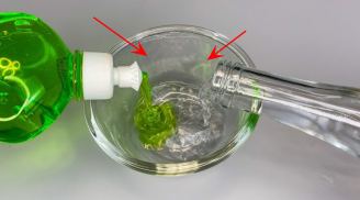 Hòa giấm trắng với nước rửa bát, lợi ích tuyệt vời, bạn sẽ tiếc vì không biết sớm hơn