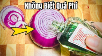 Nhỏ dầu gió vào hành tây: Mẹo hay ai không biết quá phí