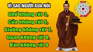 Ghế không rời 3, giường không rời 7, quan tài không rời 8, vì sao không được di rời?