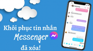 5 cách khôi phục tin nhắn đã xóa trên Messenger cực đơn giản: Ai cũng làm được