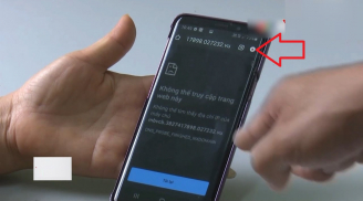 Điện thoại hiện lên nút này là đã bị chiếm quyền điều khiển, tài khoản ngân hàng 'bay' sạch