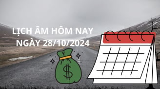 Lịch âm hôm nay ngày 28/10,ngày tốt để xuất hành cầu tài nhưng cần chú ý đi đúng hướng này để giàu sang