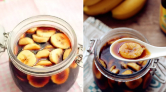 Uống chuối ngâm giấm mỗi ngày, cơ thể nhận được 4 lợi ích tuyệt vời